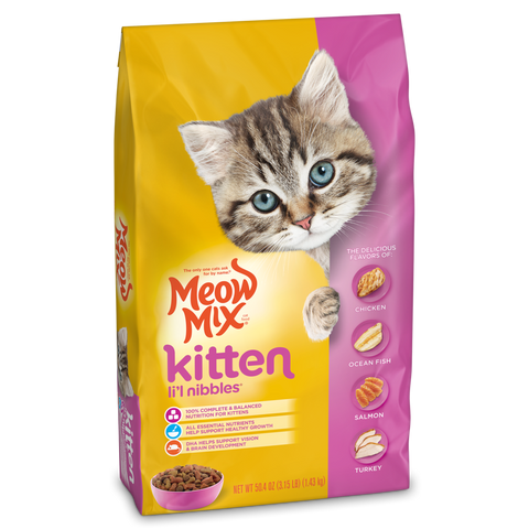 Meow Mix Dry Food for Kittens 1.43kg