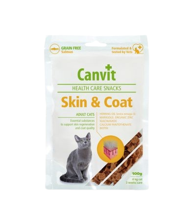 Canvit Hair & Skin Care Snack - Grain Free Salmon Snacks 100g