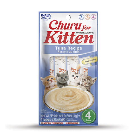 Inaba Churu for Kittens Tuna Cream Treats 15gm