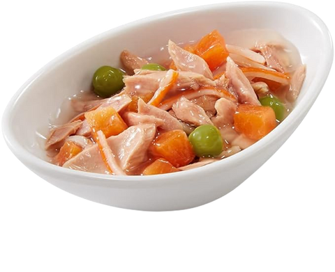 Schesir Salat Poke - Tuna, Surimi, Papaya & Peas for Adult cats 85g