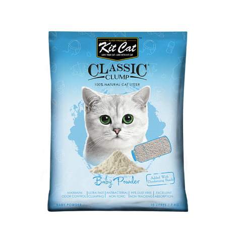 Kitcat Classic Litter Baby Powder 7kg