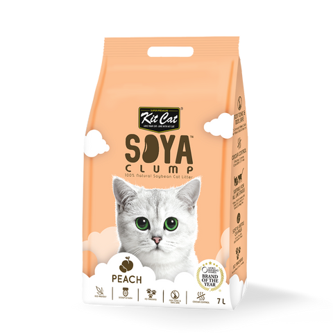 Kit Cat Soya Litter Peach 7L